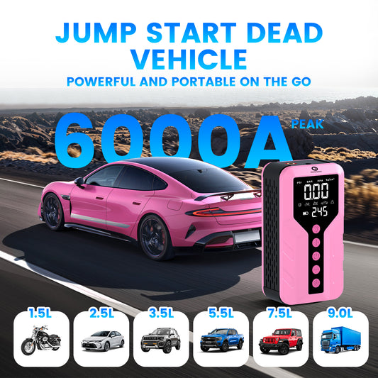 Jump Starter (Light Pink)