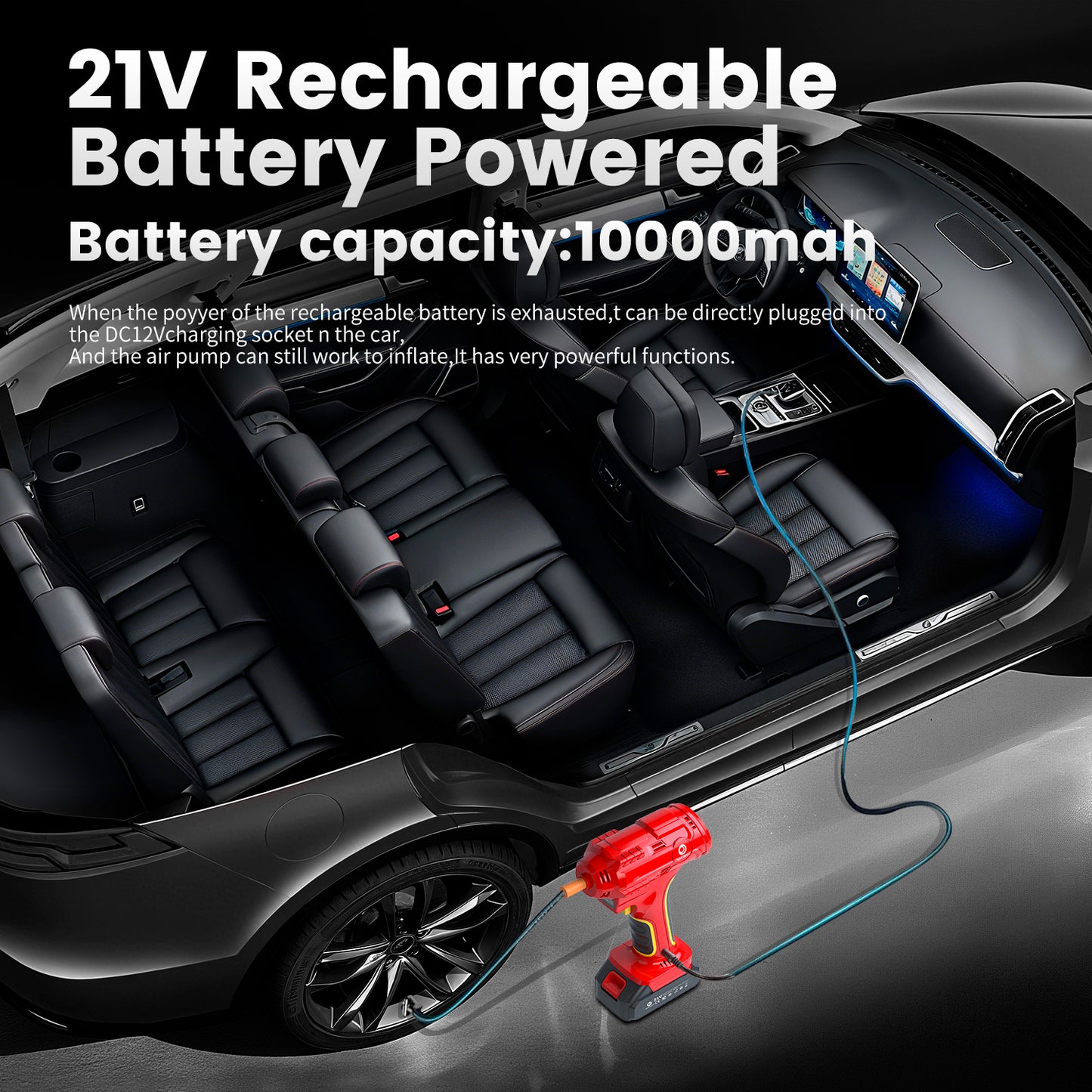 Bomba de aire (roja)