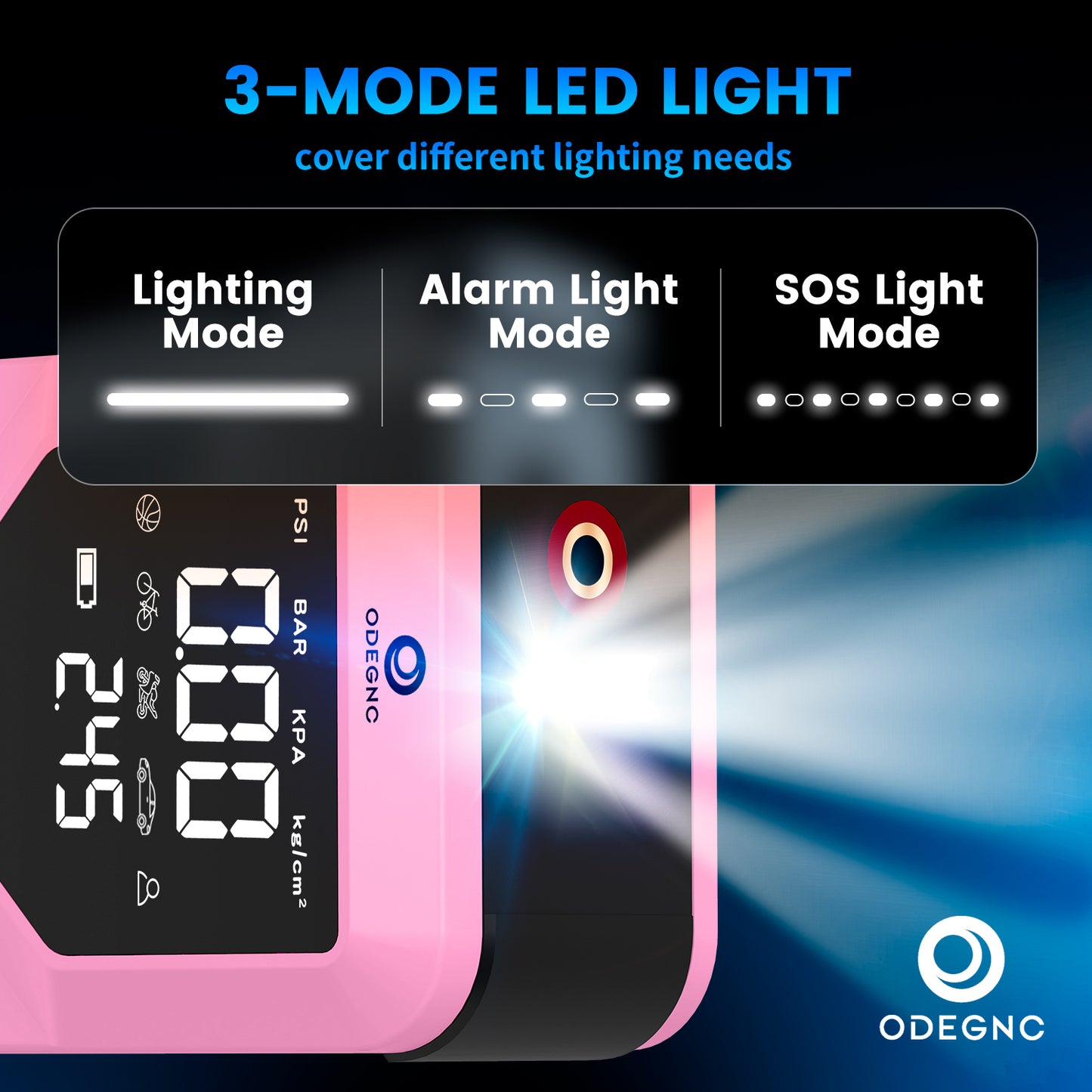 Arrancador de batería (rosa claro) 