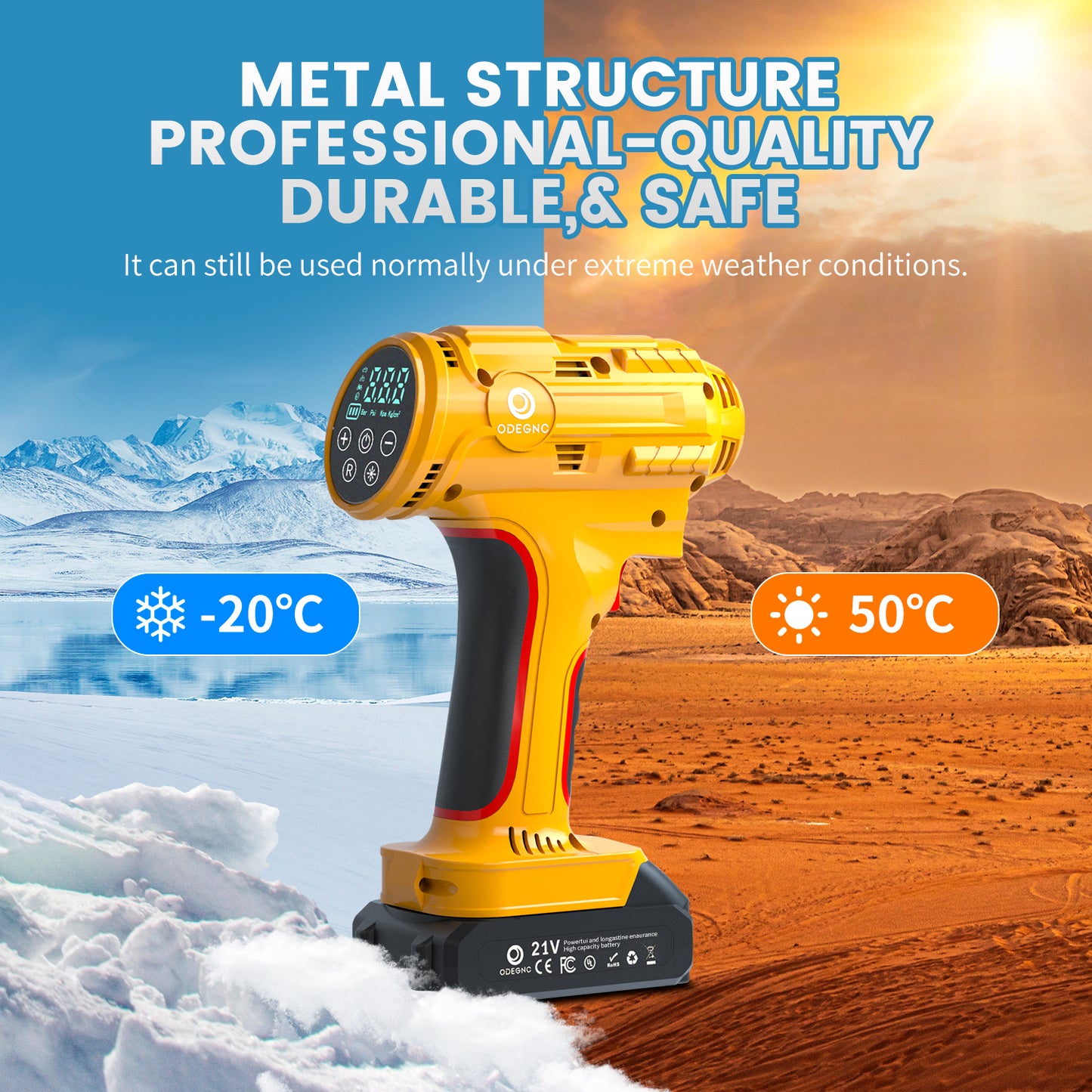 Bomba de aire (amarilla) 