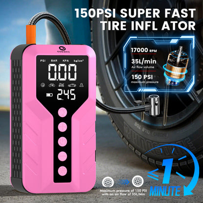 Jump Starter (Dark Pink)