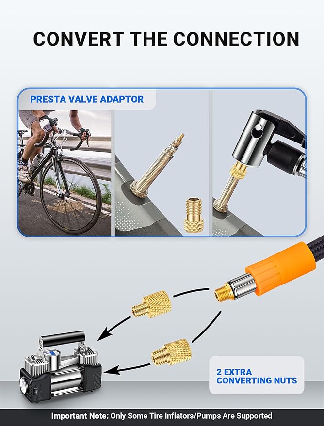 Tire Inflator Hose Adapter