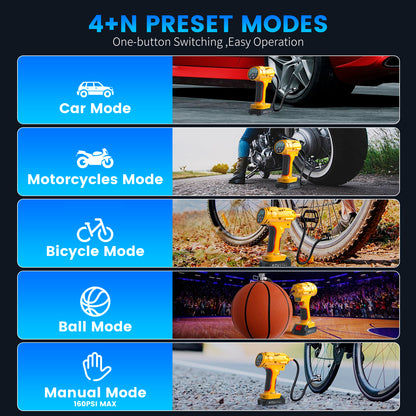 Bomba de aire (amarilla) 