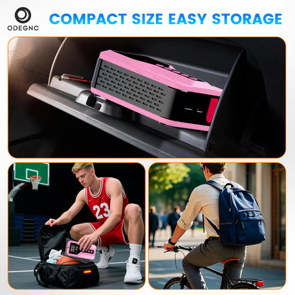 Arrancador de batería (rosa claro) 