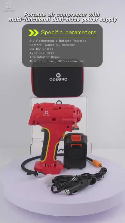 Bomba de aire (roja) 